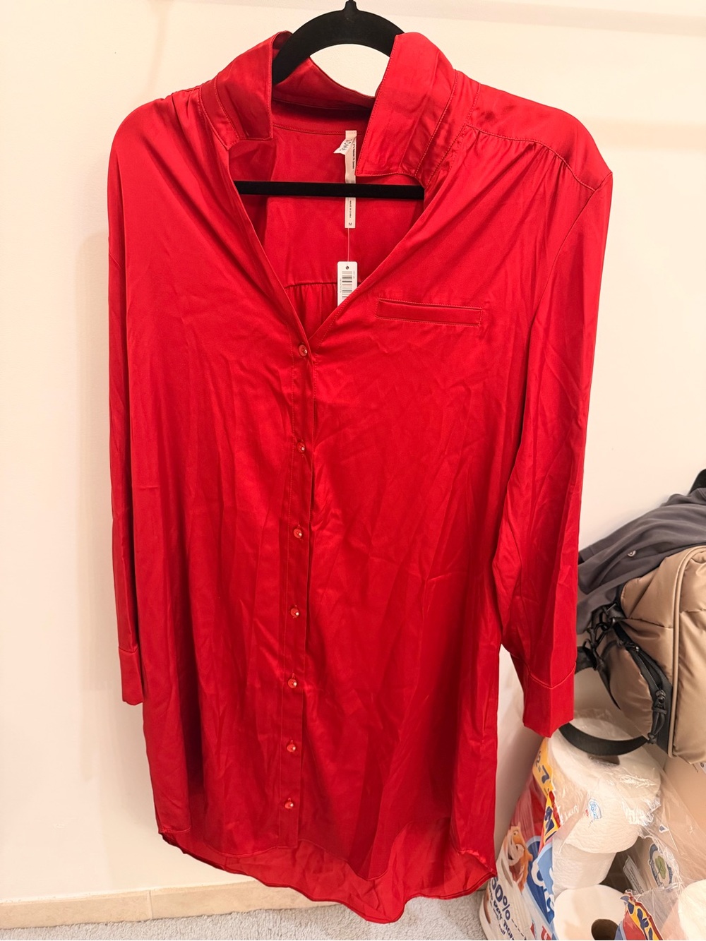 Soma Red Sleep Shirt